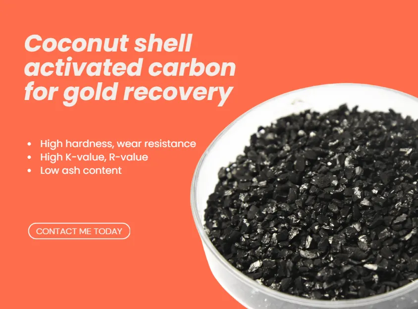 6 12 mesh coconut shell activated carbon for gold recovery
