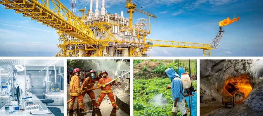 Applications For ABEK Gas Masks - Tingyuan Carbon