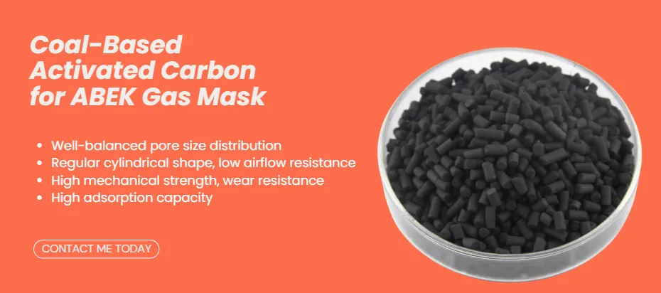 Coal Based Activated Carbon For ABEK Gas Masks - Tingyuan Carbon