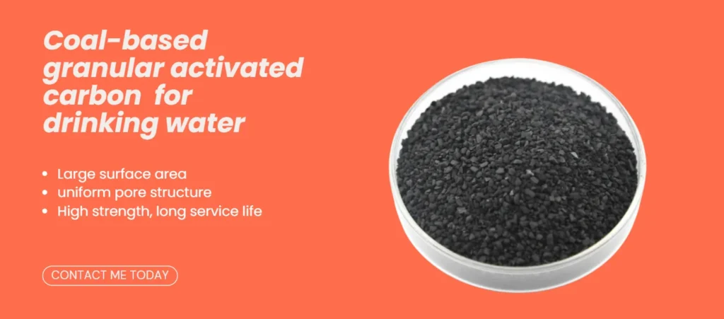 Coal Based Granular Activated Carbon For Drinking Water - Tingyuan Carbon