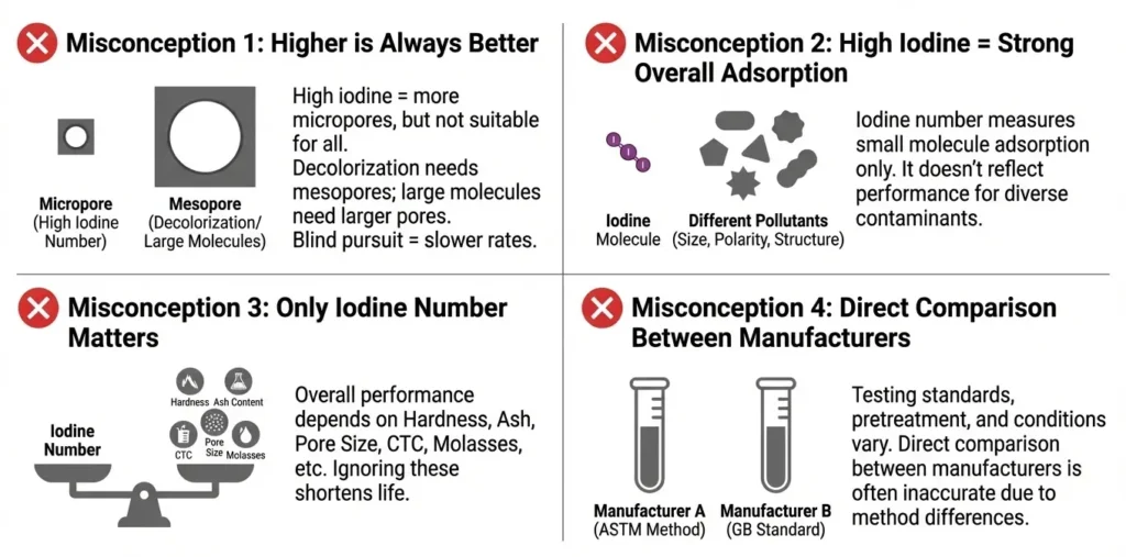 Common Misconceptions About Iodine Value - Tingyuan Activated Carbon