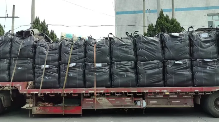 Shipment Of Activated Carbon In Ton Bags - Tingyuan Activated Carbon