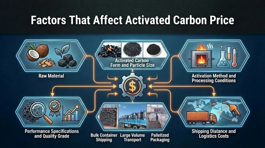 Factors That Affect Activated Carbon Price - Tingyuan Activated Carbon