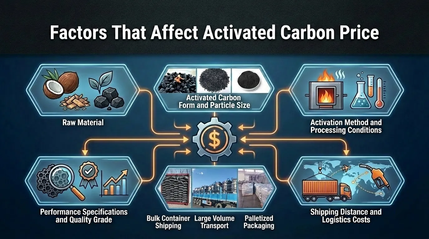 Factors That Affect Activated Carbon Price - Tingyuan Activated Carbon