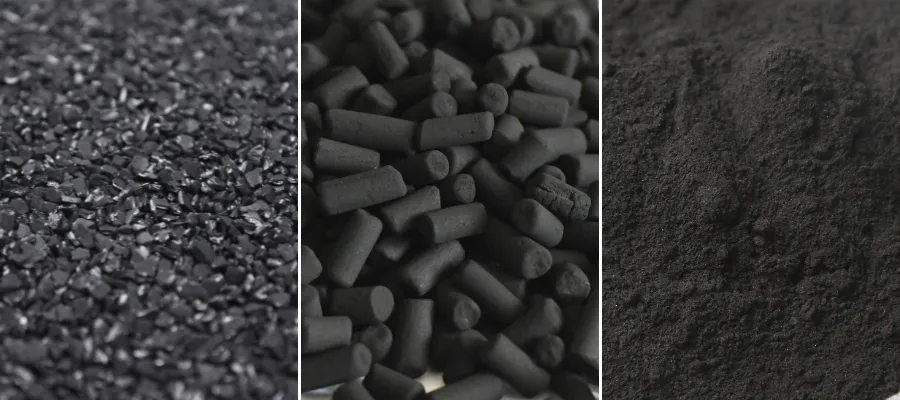 Forms of Activated Carbon - Tingyuan Carbon