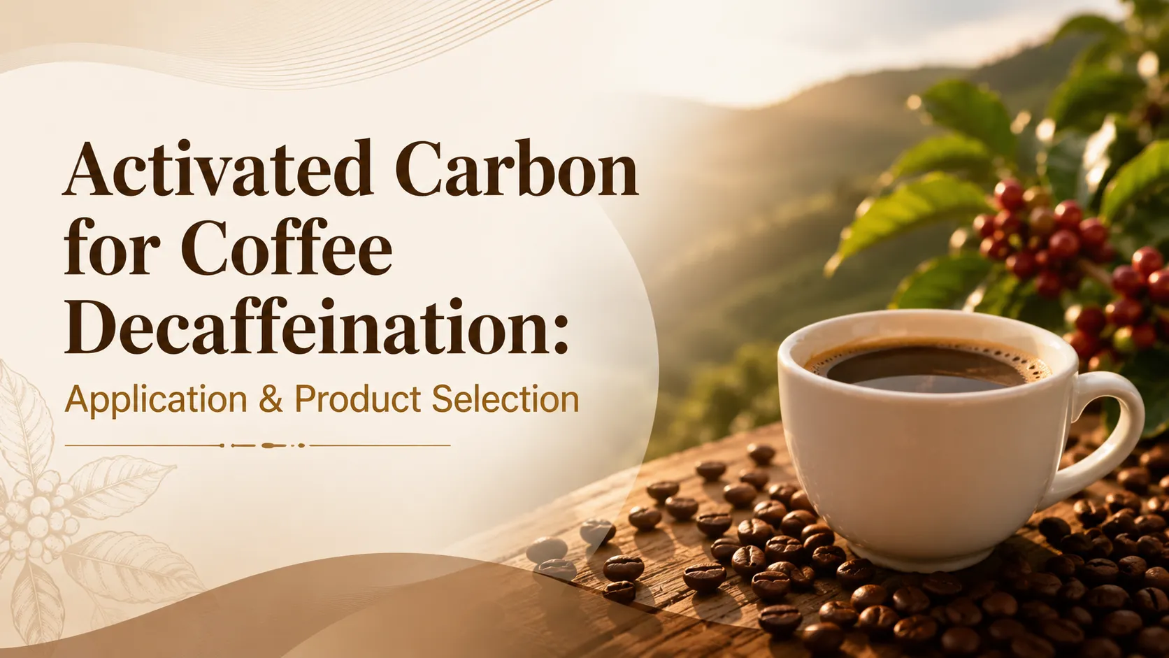 Activated Carbon For Coffee Decaffeination - Tingyuan Activated Carbon