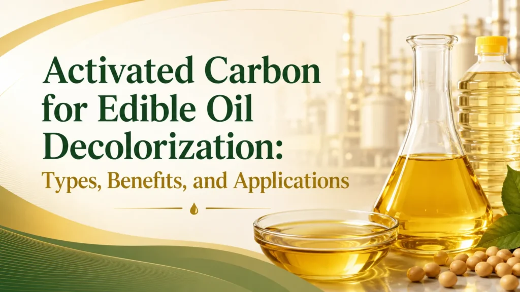 Activated Carbon For Edible Oil Decolorization - Tingyuan Activated Carbon