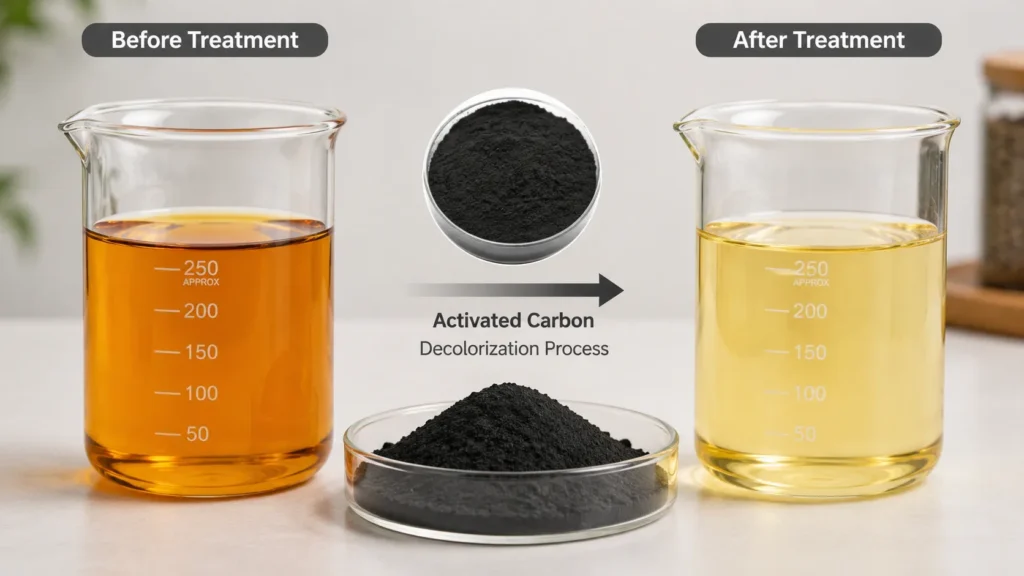 Why Is Activated Carbon Suitable For Edible Oil Decolorization - Tingyuan Activated Carbon